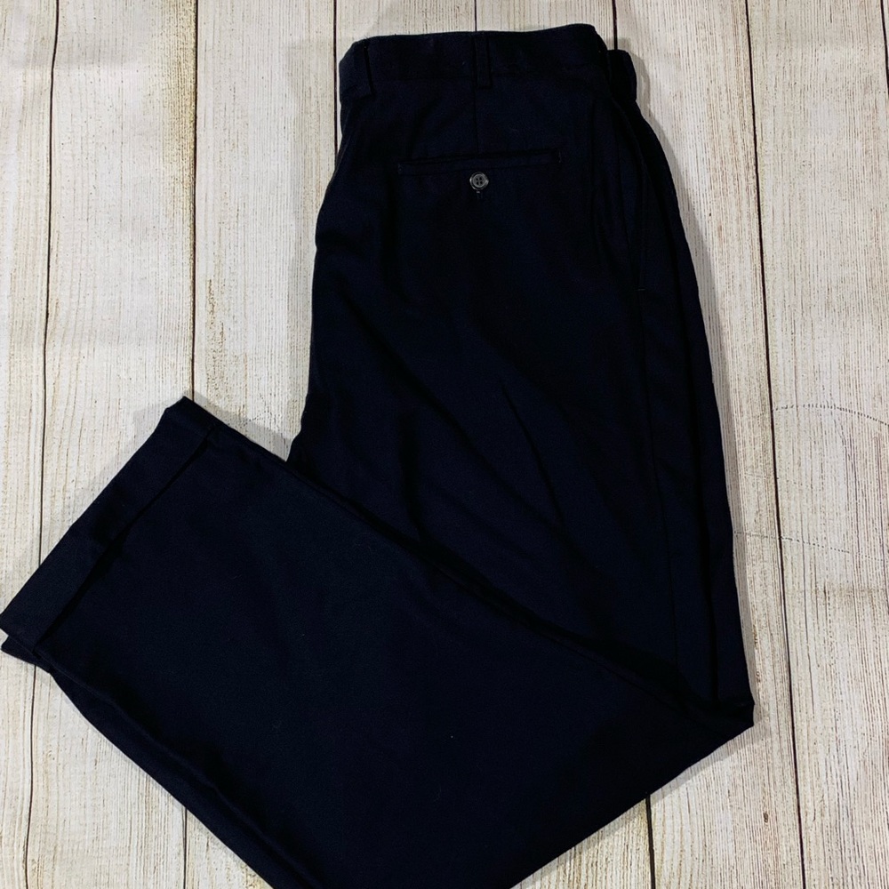 Men’s Ralph Lauren 38W x 32L Navy Blue Slacks